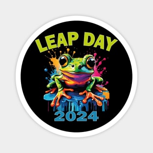 leap day 2024 Magnet